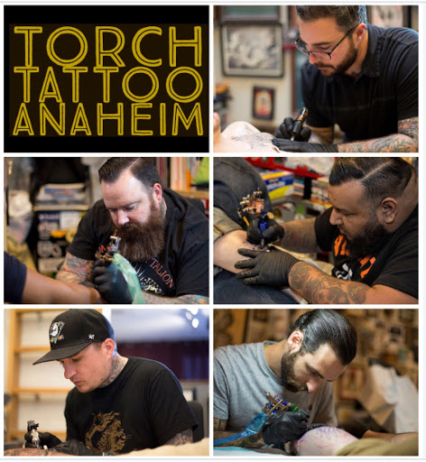 Tattoo Shop «Torch Tattoo», reviews and photos, 1755 S Claudina Way, Anaheim, CA 92805, USA