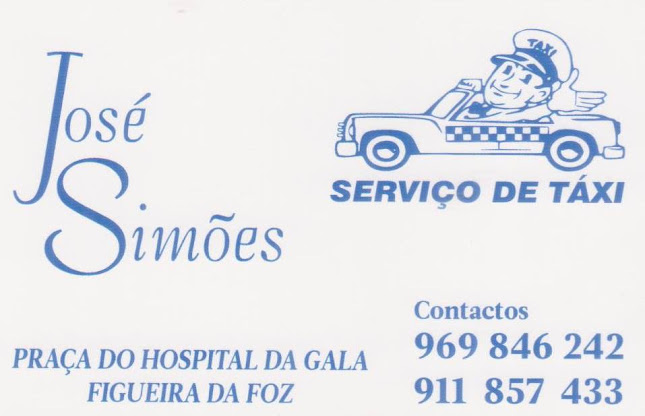 Avaliações doTáxis José Simões em Figueira da Foz - Táxi