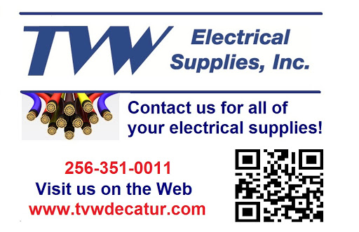Electrical Supply Store «TVW Electrical Supplies», reviews and photos, 1833 Glenn St SW, Decatur, AL 35603, USA