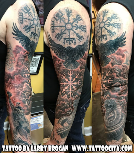 Explore simple silver lining tattoo ideas, creative tattoo ideas in Lockport, available at Tattoo City by Larry Brogan