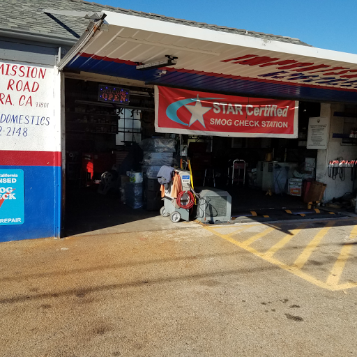 Smog Inspection Station «P & W Auto Services And smog check and repair», reviews and photos, 315 W Mission Rd, Alhambra, CA 91801, USA