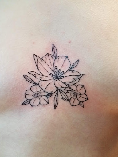 Explore smoke tattoo filler ideas, creative tattoo ideas in Winona, available at Black Moth Tattoo