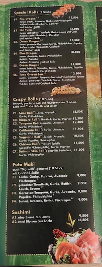 Vietnam Quan à Helmstedt menu