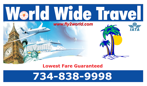 Travel Agency «WorldWide Travel, Inc.», reviews and photos, 37254 Ford Rd, Canton, MI 48188, USA