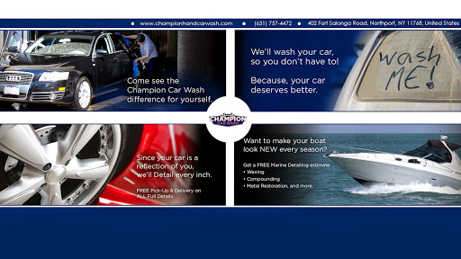 Car Wash «Champion Car Wash», reviews and photos, 402 Fort Salonga Rd, Northport, NY 11768, USA