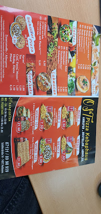 Carte du Ost-Grill à Heilbronn