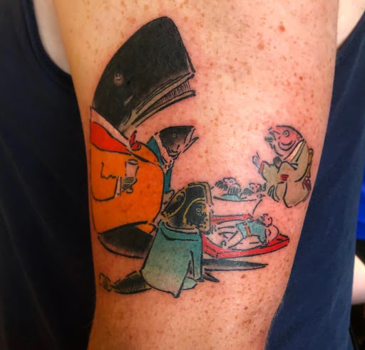 Explore colombia tattoo ideas, creative tattoo ideas in Lawrence, available at Standard Electric Tattooing