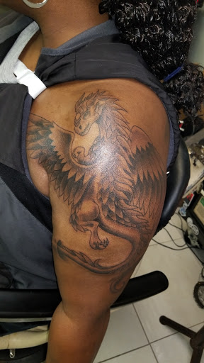 Fine Line Tattoo, 3801 Gus Thomasson Rd, Mesquite, TX 75150, USA, 