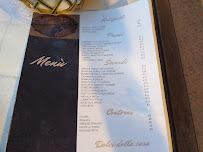 Menu / carte de Paradiso Sul Golfo Trevignano Romano à Trevignano Romano