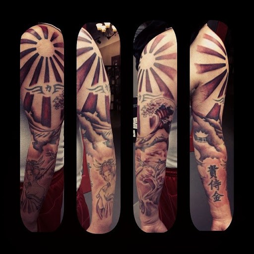 Explore cover up tattoo ideas on forearm, creative tattoo ideas in Hood River, available at Hood River Tattoo