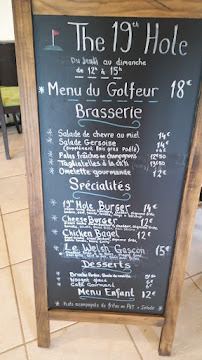 Menu / carte de The 19th Hole - Restaurant Brasserie à Masseube