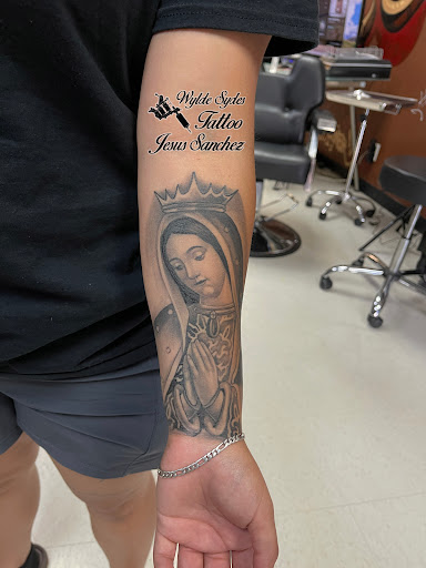 Explore calf tattoo ideas for females, creative tattoo ideas in San Diego, available at Wylde Sydes Tattoo & Body Piercing