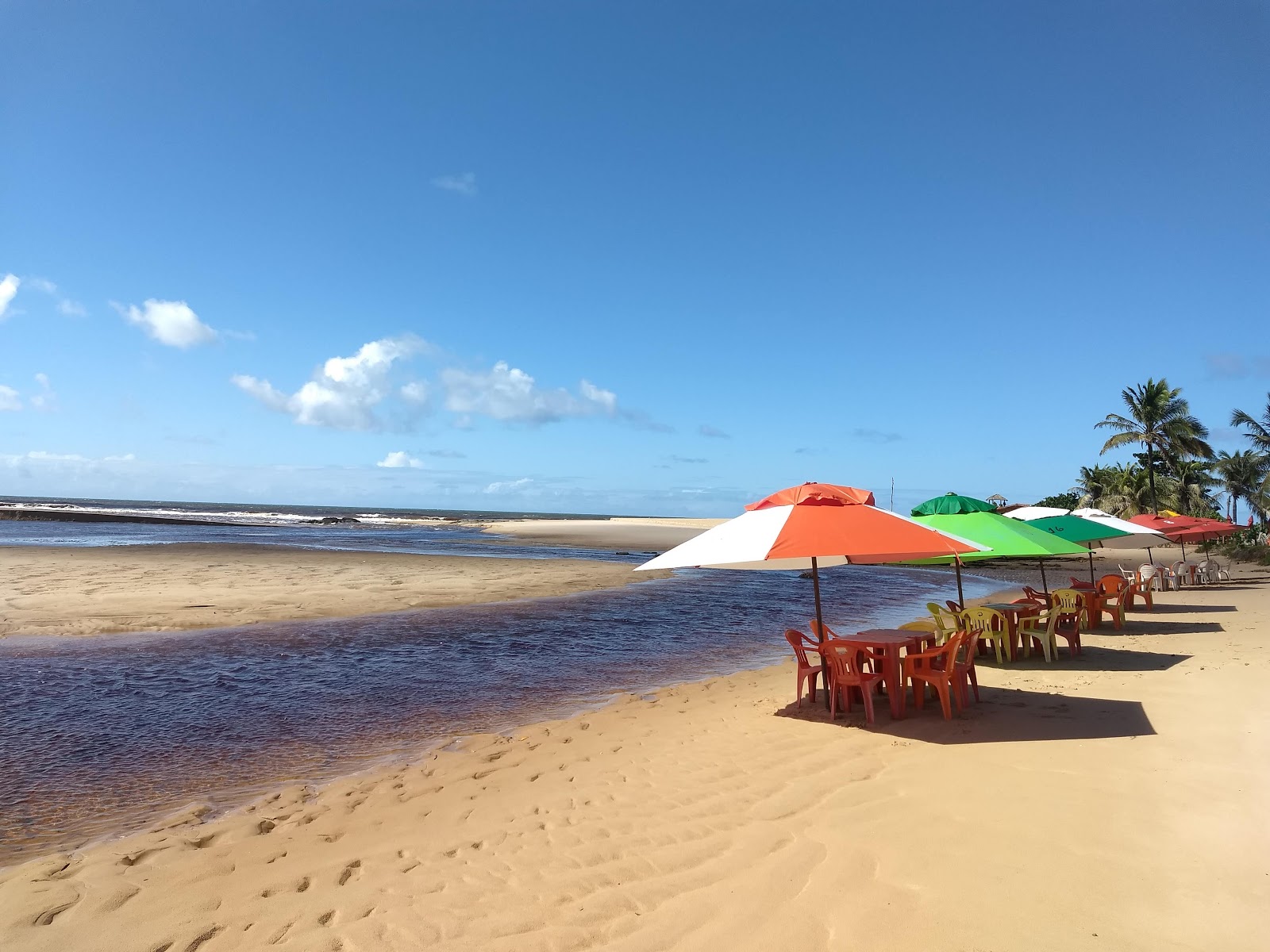 Foto de Praia Barra do Rio Pojuca com muito limpo nível de limpeza