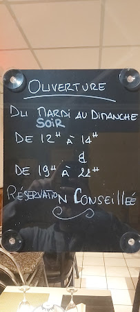 Restaurant Le Jasmin à Sète (la carte)