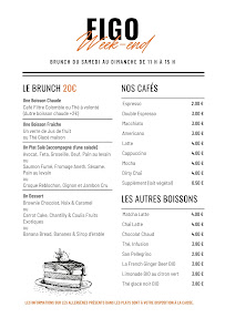 Menu / carte de Figo - Lunch, Brunch & Café à Lyon
