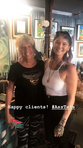 Explore front neck tattoo ideas, creative tattoo ideas in Savannah, available at Tramp Art Studios