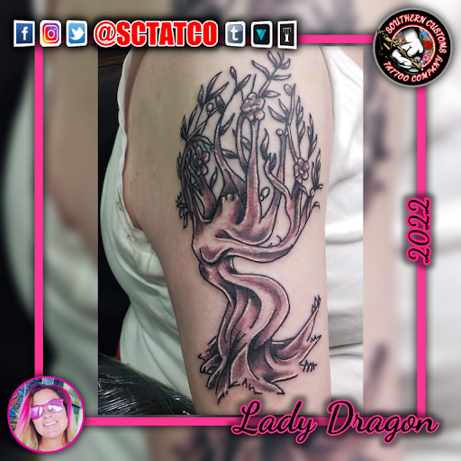 Explore dia de los muertos tattoo ideas, creative tattoo ideas in Fayetteville, available at Southern Customs Tattoo Company