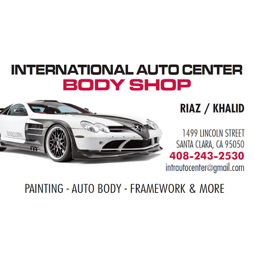 Auto Body Shop «International Auto Center INC», reviews and photos, 1499 Lincoln St, Santa Clara, CA 95050, USA