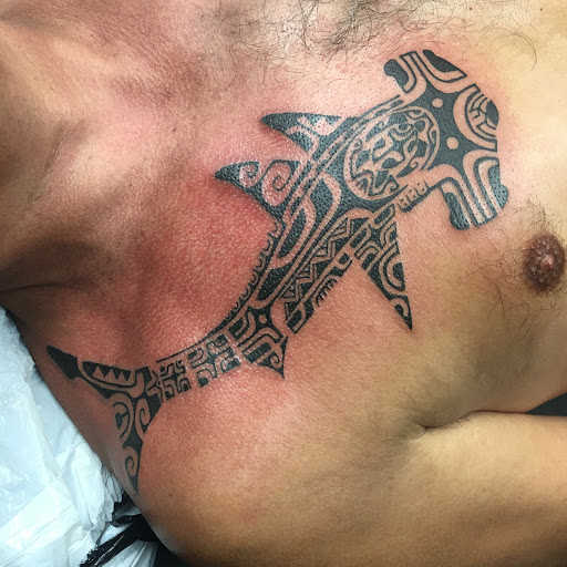 Find palm tattoo ideas for your next unique tattoo in Hilo at Native Flesh Tattoo