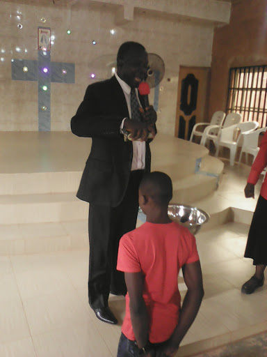 Divine Good News Christ Mission Inc., Unity street, Ebhoakhuala state, Ekpoma, Nigeria, Church, state Edo