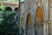 mur en pierre du Restaurant Abbaye de Fontfroide à Narbonne - n°1