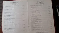 Menu / carte de La Brasserie du Terroir à Roissy-en-France