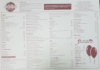 Menu du I Colori del Gusto à Ravenna