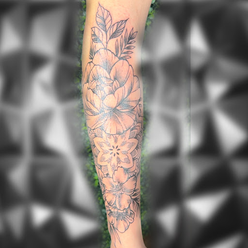 Explore stomach tattoo ideas for men, creative tattoo ideas in Salisbury, available at Touch of Grey Tattoo & Piercing Studio