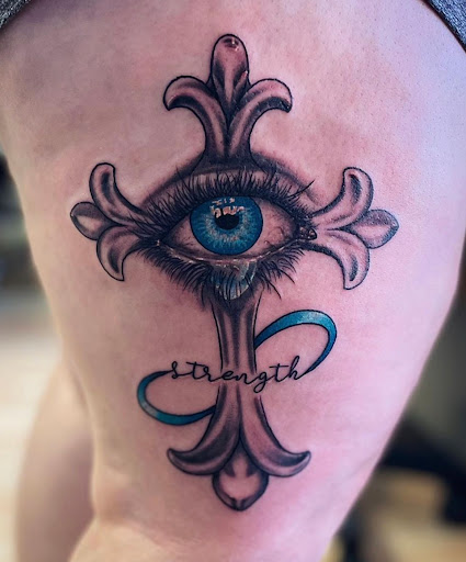 Explore attack on titan tattoo ideas small, creative tattoo ideas in Maple Lake, available at Earth Child Tattoo