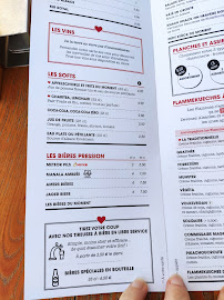 L'Alsacien Besançon à Besançon menu