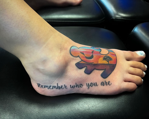 Explore lawyer tattoo ideas, creative tattoo ideas in Silver City, available at Independent Ink Tattoo