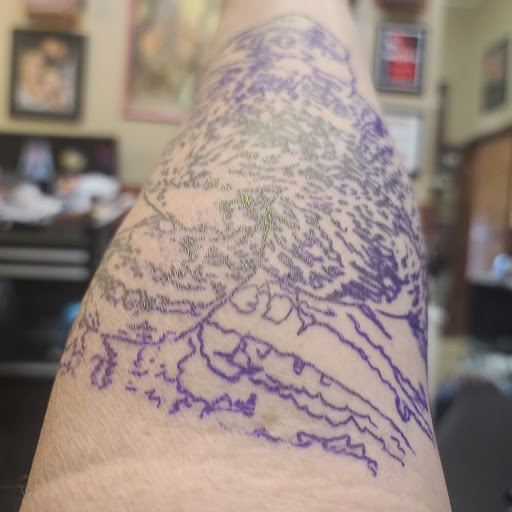 Explore deku tattoo ideas, creative tattoo ideas in Shelbyville, available at Redline Studio Custom Tattoo