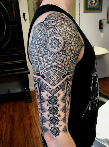 Explore badass neck tattoo ideas, creative tattoo ideas in Scipio Center, available at Ace of Wands Private Tattoo & Tarot Studio . Appointment Only