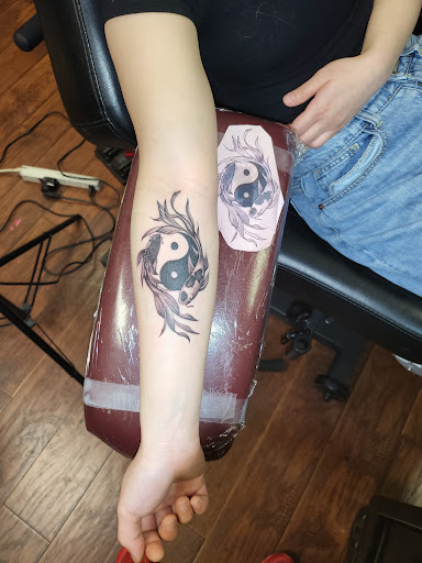 Explore sanskrit tattoo ideas, creative tattoo ideas in Seattle, available at Dragon Tattoo