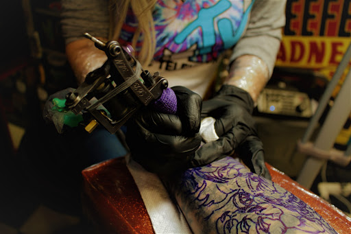 Explore peony tattoo ideas, creative tattoo ideas in Arlington, available at The Chosen One Ink