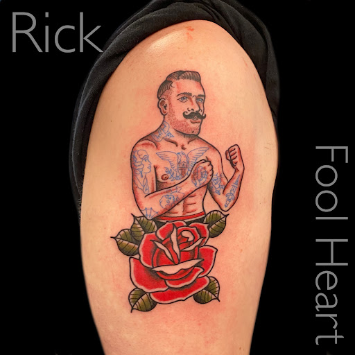 Explore hands tattoo ideas, creative tattoo ideas in Providence, available at Fool Heart Tattoo