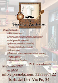 Osteria Pignata e Cucchiara à Isola del Liri menu
