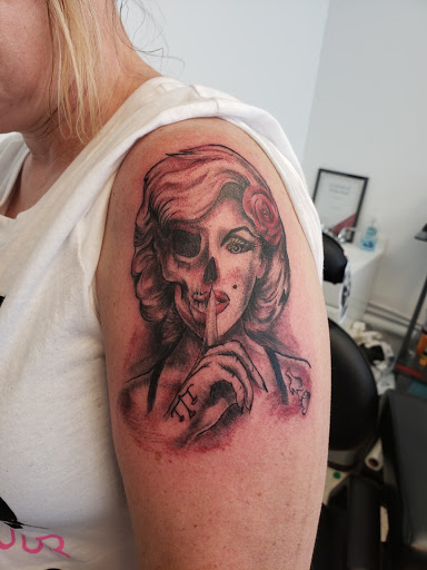 Explore sagittarius tattoo ideas for men, creative tattoo ideas in Statesville, available at Tattoo Factory of Statesville