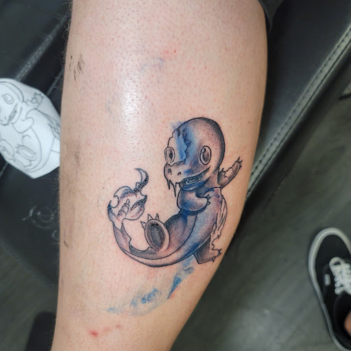 Explore emperor's new groove tattoo ideas, creative tattoo ideas in San Antonio, available at Pleasant Dreams Co Tattoo Studio llc