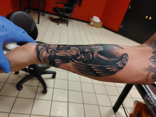 Explore achilles tattoo ideas, creative tattoo ideas in Hereford, available at Slow Pain Tattoo Body Art Studio