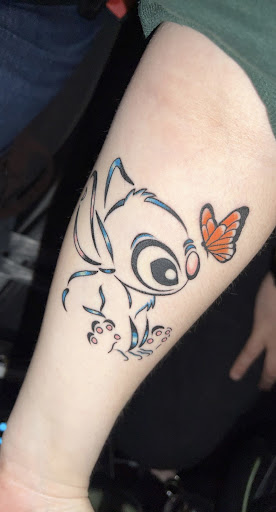 Explore numb tattoo ideas, creative tattoo ideas in Brick, available at Hand Forged Tattoo