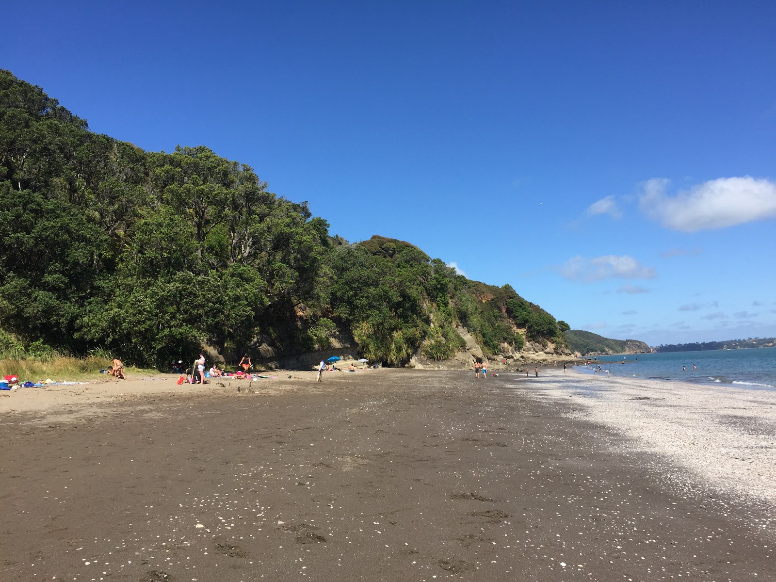 Kaitarakihi Beach'in fotoğrafı geniş plaj ile birlikte