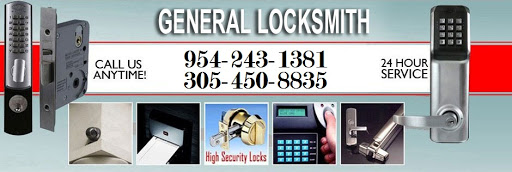 Locksmith «General Locksmith», reviews and photos, 311 S Highland Dr, Hollywood, FL 33021, USA