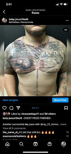 Explore t rex tattoo ideas, creative tattoo ideas in Bethlehem, available at Valley Of Shadows