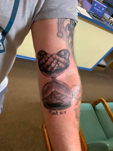 Explore matching father and son tattoo ideas, creative tattoo ideas in Owensboro, available at BnB Tattoos & Piercings