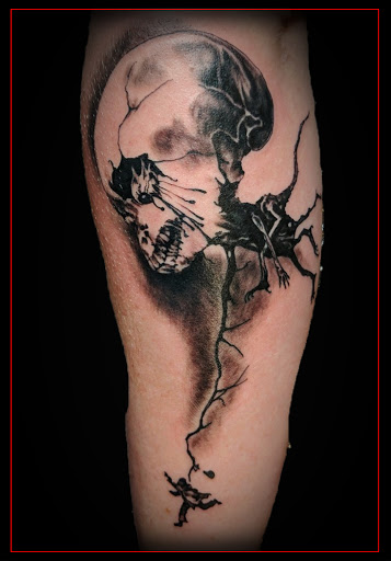Explore august birth flower tattoo ideas, creative tattoo ideas in Fremont, available at Eternal Tattoo And Body Piercing