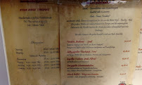 Torodoro Steakhouse à Friedrichroda menu
