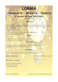 Ristorante Carpacceria Braceria Pizzeria Lorma à Martina Franca menu