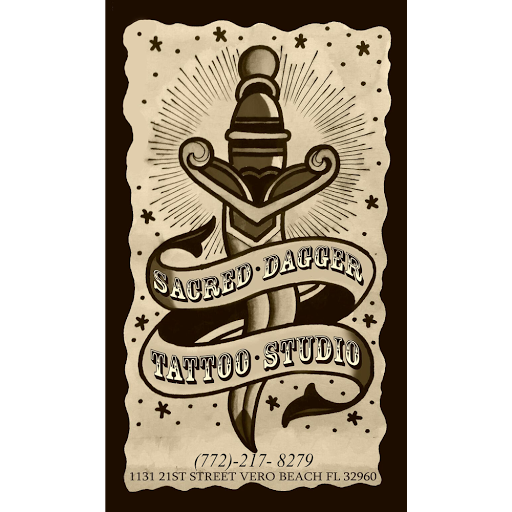 Tattoo Shop «Sacred Dagger Tattoo Studio», reviews and photos, 1131 21st St, Vero Beach, FL 32960, USA