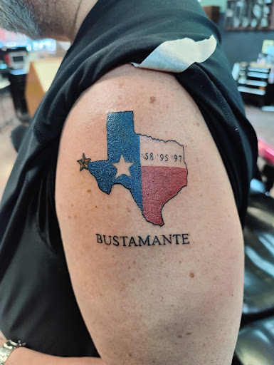 Explore number 4 tattoo ideas, creative tattoo ideas in El Paso, available at House of Pain Tattoo & Body Piercing Studios